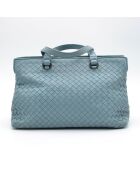 Sac Intrecciato bleu - 30 x 18,5 x 16 cm