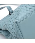 Sac Intrecciato bleu - 30 x 18,5 x 16 cm