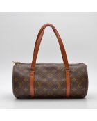 Sac à main Papillon 30 Monogramme Vintage brun - 30 x 15 cm