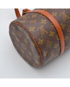Sac à main Papillon 30 Monogramme Vintage brun - 30 x 15 cm