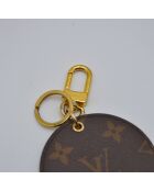 Porte-clés Monogram Reverse bijou de sac & monogramme marron - D: 8 cm