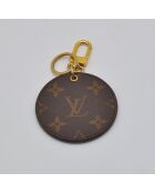 Porte-clés Monogram Reverse bijou de sac & monogramme marron - D: 8 cm