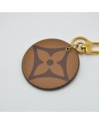 Porte-clés Monogram Reverse bijou de sac & monogramme marron - D: 8 cm