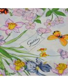 Foulard Flora multicolore - 85 x 85 cm