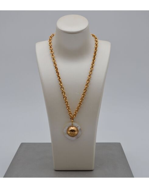 Collier Starball Vintage doré