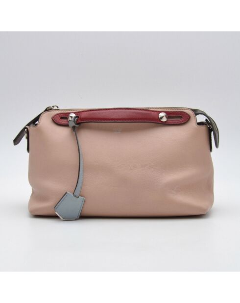 Sac à main By The Way Medium Cuir Tricolore beige rosé - 26 x 17 x 12 cm
