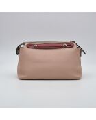 Sac à main By The Way Medium Cuir Tricolore beige rosé - 26 x 17 x 12 cm