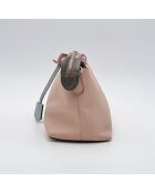 Sac à main By The Way Medium Cuir Tricolore beige rosé - 26 x 17 x 12 cm