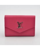 Portefeuille Lockmini Wallet rose fuchsia - 8 x 10 x 2 cm