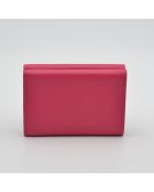 Portefeuille Lockmini Wallet rose fuchsia - 8 x 10 x 2 cm