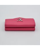 Portefeuille Lockmini Wallet rose fuchsia - 8 x 10 x 2 cm