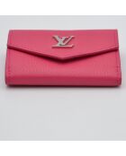 Portefeuille Lockmini Wallet rose fuchsia - 8 x 10 x 2 cm