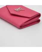 Portefeuille Lockmini Wallet rose fuchsia - 8 x 10 x 2 cm