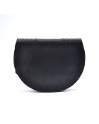 Sac vintage satin noir - 22,5 x 17,5 x 5,5 cm