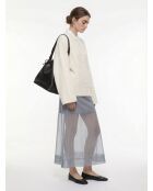 Bolso modelo mediano Noé de piel Epi negra - 27 × 32 × 19 cm