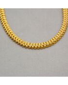 Collier chaîne vintage plaqué or doré