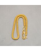 Collier chaîne vintage plaqué or doré