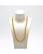 Collier chaîne vintage plaqué or doré