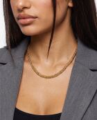 Collier chaîne vintage plaqué or doré