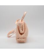 Sac Intrecciato rose poudré - 30 x 22,5 x 10 cm