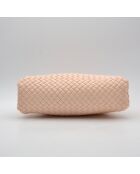 Sac Intrecciato rose poudré - 30 x 22,5 x 10 cm