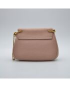 Sac bandoulière Drew rose pastel - 24,5 x 19 x 8 cm