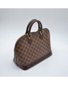 Sac à main Alma PM toile Damier Ébène - 32 x 24 x 16 cm