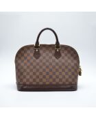 Sac à main Alma PM toile Damier Ébène - 32 x 24 x 16 cm