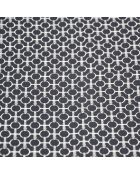 Foulard Petit Bandana Soie noir - 42 x 42 cm