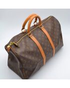 Sac de voyage Keepall 45 monogramme brun - 45 x 27 x 20 cm