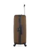 Set van 3 lichtbruine Nais ABS koffers - 75 x 47 x 29 cm