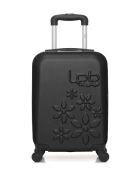 Valise cabine XXS en ABS Eleonor noire - 46 x 32 x 20 cm