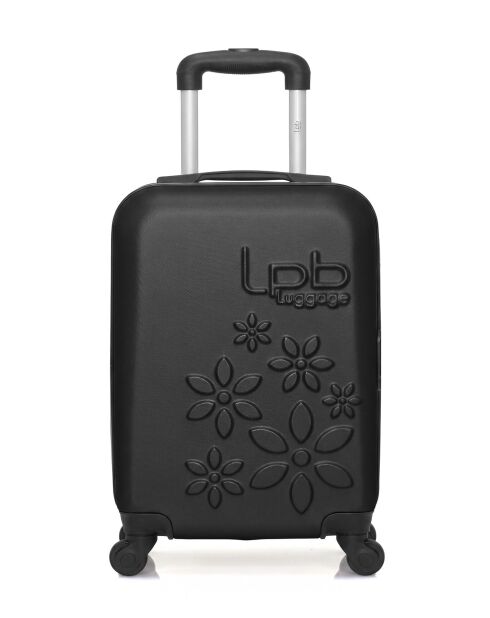 Valise cabine XXS en ABS Eleonor noire - 46 x 32 x 20 cm