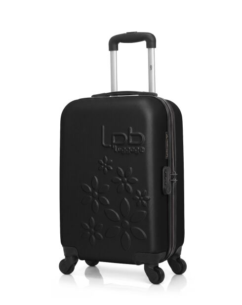 Valise cabine XXS en ABS Eleonor noire - 46 x 32 x 20 cm