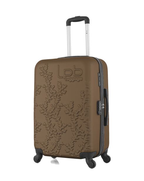 Valise weekend en ABS Nais brun clair - 65 x 41 x 26 cm