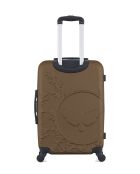 Valise weekend en ABS Nais brun clair - 65 x 41 x 26 cm