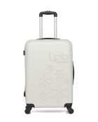 Valise weekend en ABS Eleonor écrue - 65 x 41 x 26 cm
