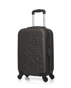 Valise cabine XXS en ABS Eleonor marron foncé - 46 x 32 x 20 cm