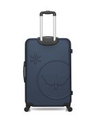 Lot de 4 valises en ABS Eleonor marine - 75 x 47 x 29 cm