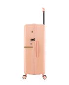 Set van 4 ABS koffers voor Celia zalm - 76 x 49 x 29,5 cm