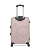Valise weekend en ABS Eleonor rose clair - 65 x 41 x 26 cm