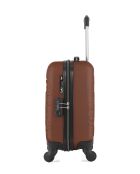 Valise cabine XXS en ABS Nais brique - 46 x 32 x 20 cm