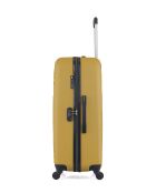 Lot de 2 valises en ABS Nais jaunes - 75 x 47 x 29 cm