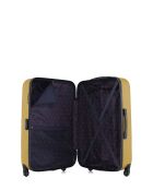 Valise grand format en ABS Nais jaune - 75 x 47 x 29 cm