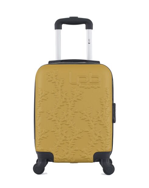 Valise cabine XXS en ABS Nais jaune - 46 x 32 x 20 cm