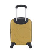 Valise cabine XXS en ABS Nais jaune - 46 x 32 x 20 cm