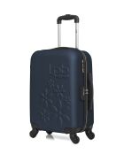 Set mit 2 Eleonor Marine ABS-Koffern — 55 x 35 x 21 cm