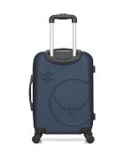 Set mit 2 Eleonor Marine ABS-Koffern — 55 x 35 x 21 cm