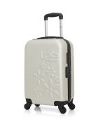 Valise cabine XXS en ABS Eleonor écrue - 46 x 32 x 20 cm
