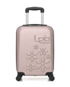 Valise cabine XXS en ABS Eleonor rose clair - 46 x 32 x 20 cm
